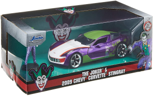 Jada Toys - Diecast 2009 Chevy Corvette Stingray con Joker Scala 1:24