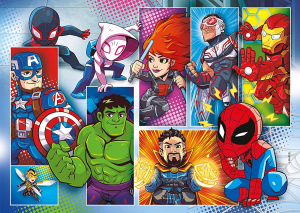 Clementoni - Marvel Super Hero Avengers Other Puzzle 2x20 Pezzi