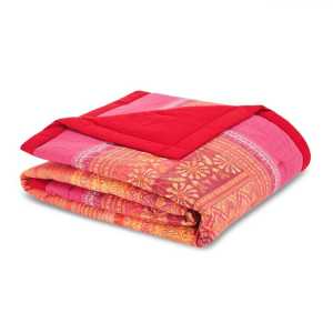 Bassetti GRANFOULARD  PIAZZA dei MIRACOLI Double Sheets Red