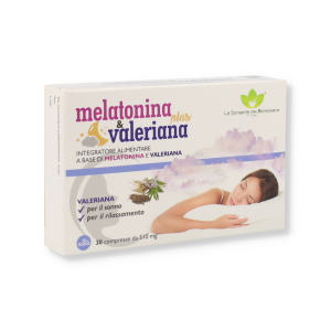 MELATONINA PLUS VALERIAN - 30CPR