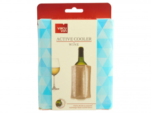 Rinfrescatore Flessibile Vino Vacuvin Decoro Cool Colori Ass