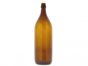 Bottiglia In Vetro Ambra Lt2 Senza Tappo