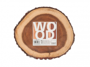 Tagliere Tondo Wood In Legno Cm 23