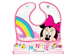 Bavaglino In Peva Con Tasca Decoro Minnie Simply Disney