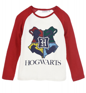 Maglietta Harry Potter da 6 anni a 12 anni 