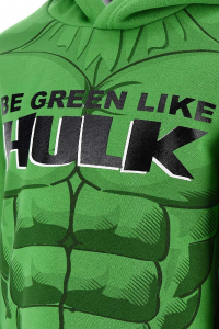Felpa Hulk 4 6 8 10 anni Interno felpato Inverno 2022
