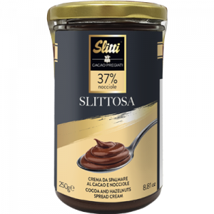 Slittosa Crema spalmabile Nocciola e cacao 37% 250g - Slitti