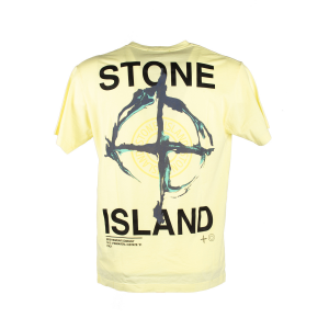 T-Shirt Stone Island Giallo Limone