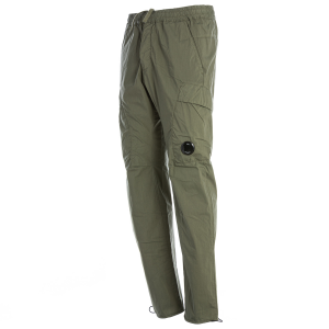 Pantalone 50 Fili Stretch C.P. Company Verde Oliva