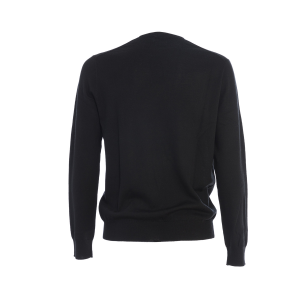 Maglione girocollo Polo Ralph Lauren in lambswool di colore Nero