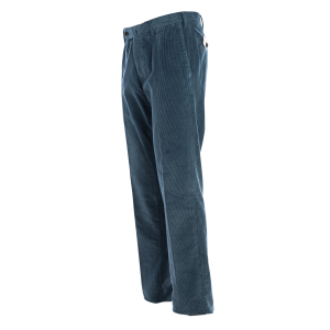 Pantalone PT torino in velluto a coste di colore Azzurro
