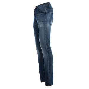 Jeans 5 tasche Don the Fuller gradazione intermedio con piccole rotture