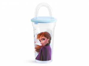 Bicchiere Con Cannuccia Frozen 2 Disney