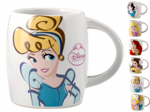 Mug In Stoneware Disney Princess Cercasi  By