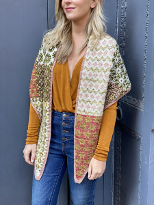 The Scout Shawl – modello di Florence Spurling