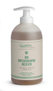 Bio Doccia Shampoo MAXI limone e Menta 100% Naturale by Qualiterbe