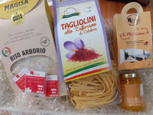 Food box Riso Arborio di Sibari e  Specialità allo Zafferano di Motta San Giovanni (RC)