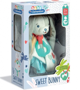 Baby Clementoni - Doudou Bunny Coniglietto Comforter Baby