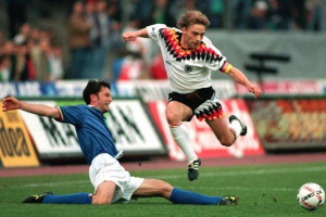 1994-96 Germania Maglia Home L Nuova