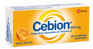 Cebion 20 compresse masticabili arancia 