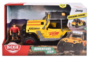 Simba - Dickie Toys Jeep Adventure con Luci e Suoni 