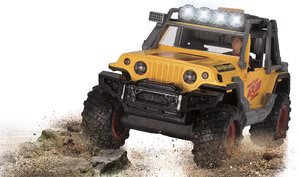 Simba - Dickie Toys Jeep Adventure con Luci e Suoni 