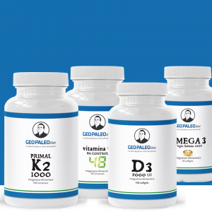SUPER KOMBINIERT: Primal K2 + NEUE D3-Tabletten + Omega3 Wild Atlantic + Vitamin C Ph Control 48