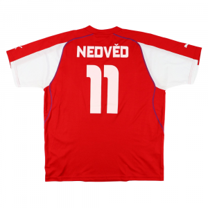 2003-04 Czech Rep. #11 Nedved Puma XXL Shirt (Top)