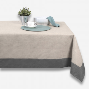 Forte dei Marmi tablecloth in stain-resistant linen - 150X150