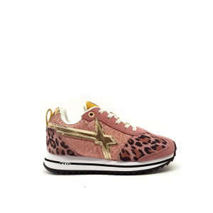 Sneakers rosa/animalier W6YZ