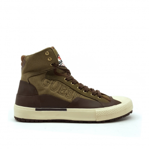 Sneakers mid militare Guess