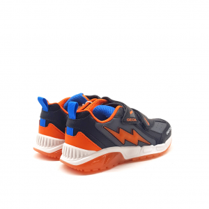 Sneakers nere/arancio Geox