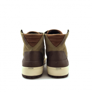 Sneakers mid militare Guess