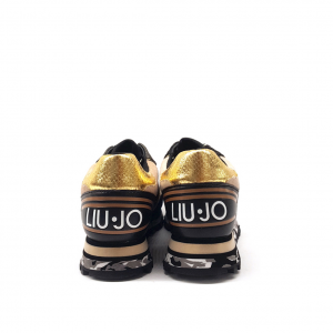 Sneakers nere/oro Liu Jo