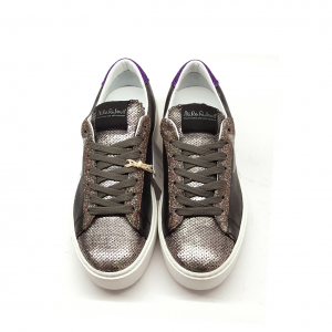 Sneakers argento/viola NiRa Rubens