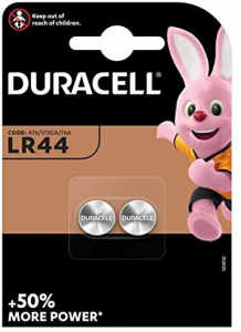 Duracell - Batterie LR44 Confezione da 2 