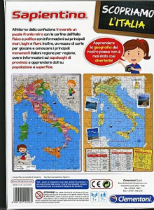 Clementoni -  Sapientino Scopriamo l'Italia Puzzle