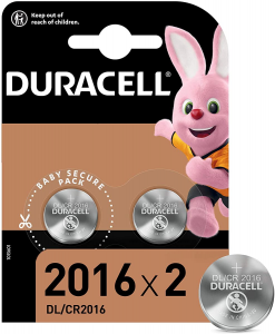 Duracell - Batterie 2016 Confezione da 2