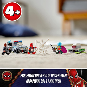 LEGO Marvel Spiderman 76184 - L'Attacco con il Drone di Mysterio 