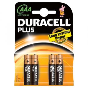 Duracell - Batterie Ministilo AAA Confezione da 4