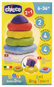 Chicco - Torre Anelli 2in1