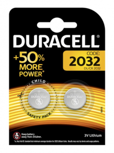 Duracell - Batterie 2032 Confezione da 2
