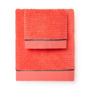 Set di Asciugamani Viso e Ospite in Soffice Spugna Super Assorbente di 100% Cotone, di Design Minimal ed Essenziale | 
