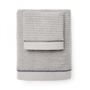 Set di Asciugamani Viso e Ospite in Soffice Spugna Super Assorbente di 100% Cotone, di Design Minimal ed Essenziale | 