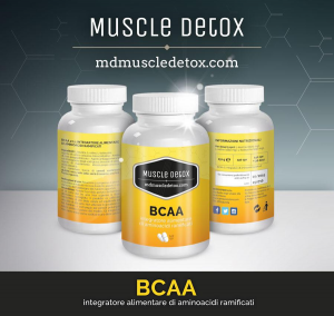 OFFERTA 18+2 pezzi BCAA Aminoacidi Ramificati 2:1:1 - Linea Muscle Detox