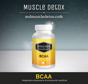 SCORTA 10 pezzi BCAA Aminoacidi Ramificati 2:1:1 - Linea Muscle Detox