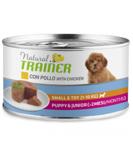 Trainer Natural - Small&Toy - Puppy&Junior - Pollo - 150g x 6 lattine