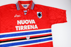 1995-96 Sampdoria Terza  Maglia Nuova Tirrena Asics