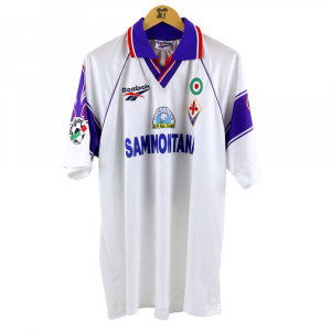 1996-97 Fiorentina Maglia Padalino #19 Reebok Match Worn XXL