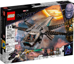 LEGO Super Heroes The Infinity Saga 76186 - Il Dragone Volante di Black Panther